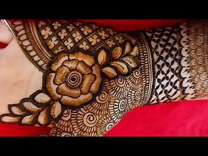 Easy Bridal Mehndi Design |Full Hand Dulhan Mehandi |Simple Front Hand Henna |Wedding Mehendi