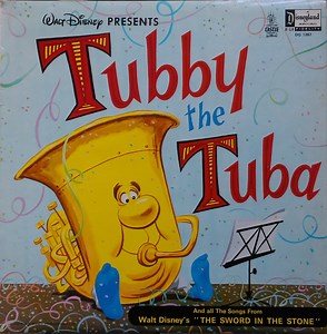 Annette, John Thomas Johnson / Jimmie Dodd - Walt Disney Presents The Musical Story Of Tubby The Tuba And All The Songs From Walt Disney's The Sword In The Stone