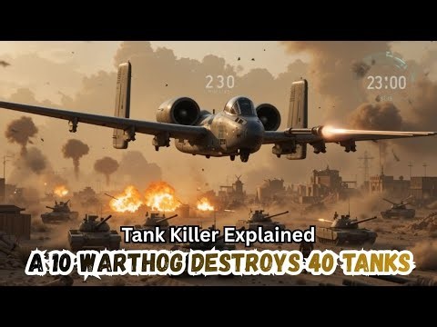 A 10 Warthog DESTROYS 40 Tanks 🔥 The Unstoppable Tank Killer Explained
