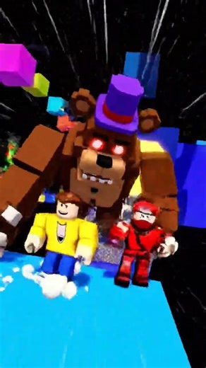 😱 HE DIDN'T ESCAPE! ROBLOX Freddy Caught Me! #roblox #robloxshorts #robloxchristmas #robloxmemes