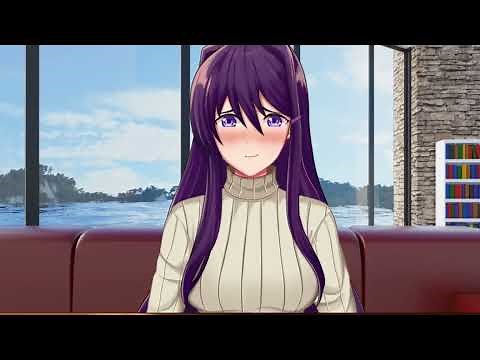 Asking Yuri for a kiss💋 | Just Yuri DDLC Mod💜