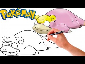 How To Draw GALARIAN SLOWPOKE POKEMON | Galarian Pokemons