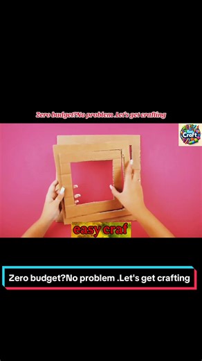 Zero budget?No problem .Let's get crafting #diy #howtomake #easycraft #tutorial #usa_tiktok