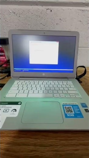 Computadora HP Chromebook, instalación de Windows.