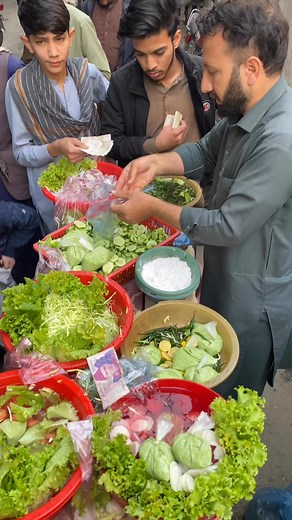 257K views · 2.9K reactions | Asmat Salad Wala #food | Food Street Pakistan | Facebook