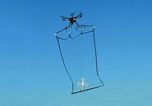 Tokyo is using drones with nets to combat rogue drones