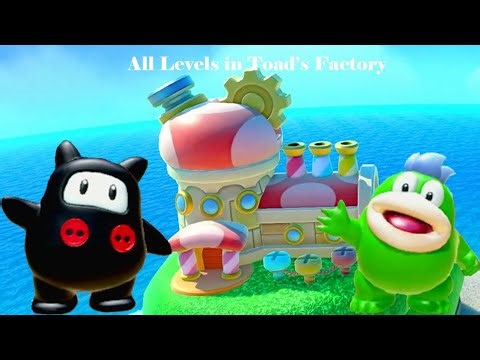 Mario Party Jamboree: Toad's Factory All Levels (Ninji and Spike Gameplay)!