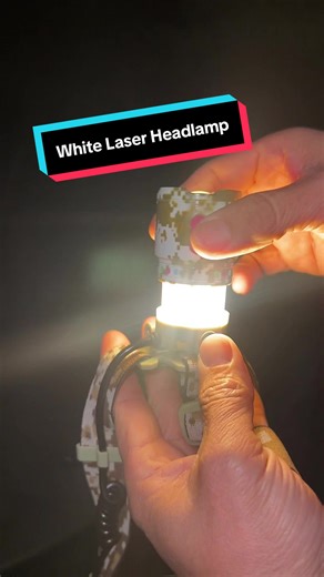 High Brightness White Laser Flashlight Review