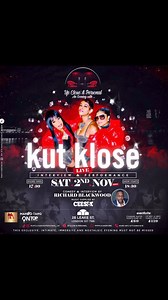 LONDON 🎙️🎙️🎙️Join KUT KLOSE for an exclusive event in London on 2nd November 2024 - live interview and performance 🎶🎶 #KutKlose #London | Kut Klose