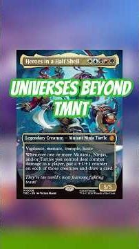 Teenage Mutant Ninja Turtles Are Coming To Magic The Gathering!