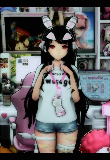 Sims 4 Super Sonico Streaming Mod and CuteCore Gameplay