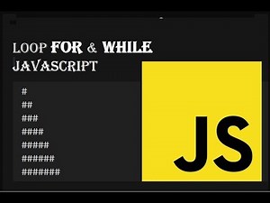 Ejercicio JavaScript Ciclos For & While