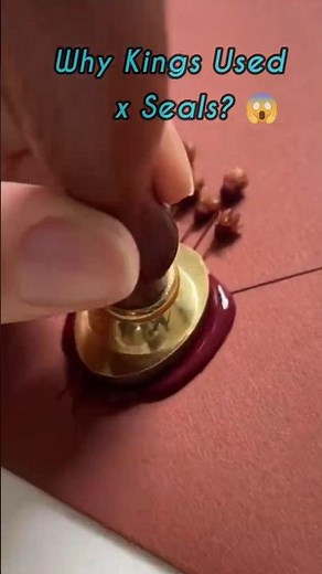The Secret of Ancient Wax Seals! ✉️ | Why Kings Used Wax Seals? | 600 Years of Secrecy!