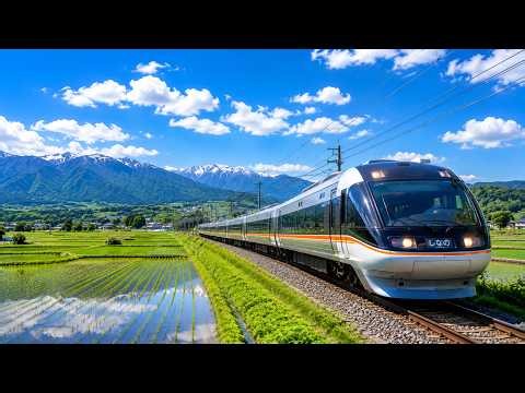 [4K] Limited Express Shinano: Window View Nakatsugawa to Nagoya 🚃 Chuo West Line, Japan — No Music