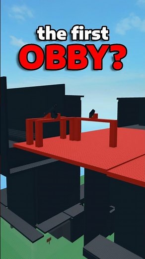 This is the First Ever Roblox Obby #roblox #etoh