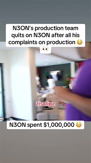 N3ON’s production team quits on N3ON after all his complaints on production 😳👀 #n3on #n3onclips #production #team #complaints #walkout #quit