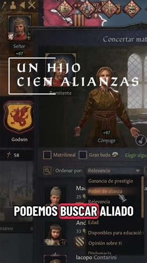 ¡Alianzas ilimitadas! - Consejos para principiantes #ck3 #shorts #tipsck3