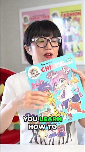 Learn to Draw Chibi with My New Book! 📚✨ #MangaArt