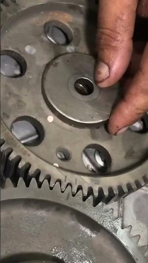 1103 perkins timing gear installation perfectly aligned timing marks #dieselengine #perkins1103