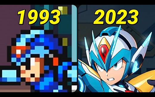 卡普空经典动作游戏《洛克人X》系列进化史 1991-2023 | 作者：Andrew Louis