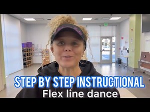 Flex line dance quick easy instructional