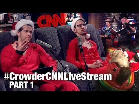 Crowder's 16-Hour CNN Torture Livestream! (Part 1) | Louder With Crowder