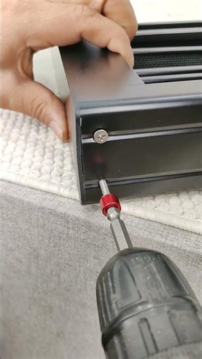 AC folding door, shrinkage does not take up space, easy to install #doors and windows