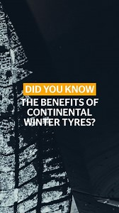 Did you know that snow actually works as extra grip on… snow? Learn more about our winter tire design. ❄️🛞 | Continental