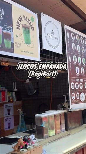 Found this new viral Ilocos empanada with free kropik at Humayan Foodpark! 💯 Ilocos Empanada with cheese - Php 89 Ilocos Empanada (regular) - Php 80 #ilocosempanada #minglanilla #viral #empanada #cebu