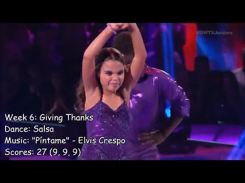 💃 Ariana Greenblatt - Dancing With The Stars: Juniors Performances