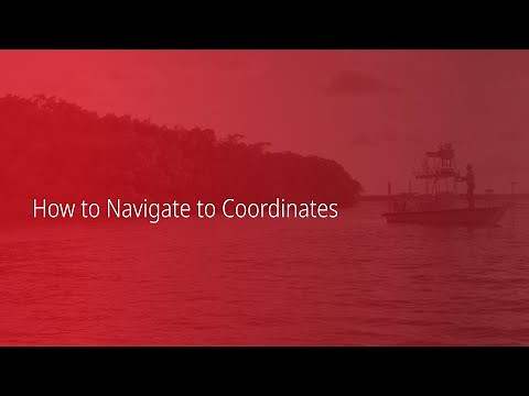 Simrad NSSevo3S | How to Navigate to Coordinates
