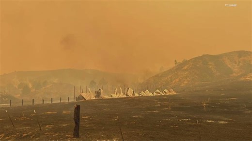 Durkee Fire 50% contained, but megafire is already 'huge devastation' for ranchers