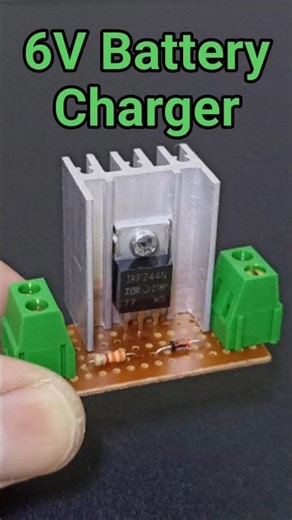 6V Battery Charger Circuit