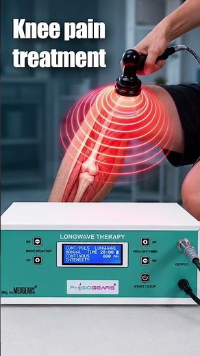 PhysioGears Long Wave Therapy Machine | Deep Tissue Pain Relief Device