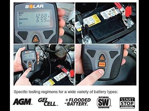 How to Use Solar BA9 Battery Tester!