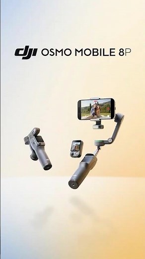프로 프레이밍 및 추적 기능을 갖춘 스마트폰 짐벌, DJI Osmo Mobile 8P를 소개합니다.