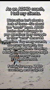 65K views · 653 reactions | ADHD distraction isn’t about a lack of...