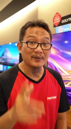 Polytron tv 4K UHD smart google 50 inch dilengkapi dengan fitur audio command ( perintah suara ) #smarttv #googletv #tvled #digitaltv #polytron