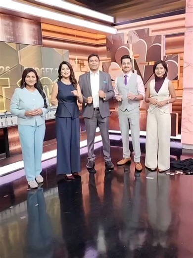 Shreya Thakur on Instagram: "Budget Done ✅ . . . #BudgetOnAwaaz #cnbcawaaz #shreyathakur"