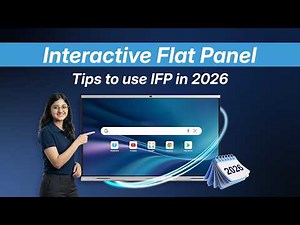 How to use an Interactive Flat Panel for Classroom in 2026 | Digital Board for Teaching