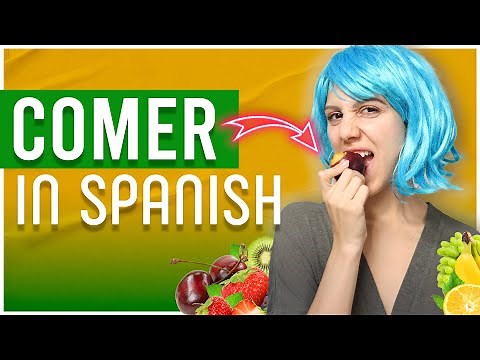 Always get the CONJUGATION of COMER right in Spanish (How to)