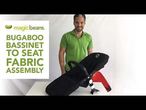 Bugaboo Cameleon 3 Bassinet to Seat Fabric Assembly | Demonstration