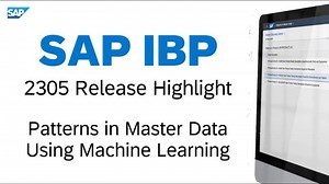 Discover Patterns in Master Data Using Machine Learning | SAP IBP 2305 Release Highlight | Dr. Laura Tozzo