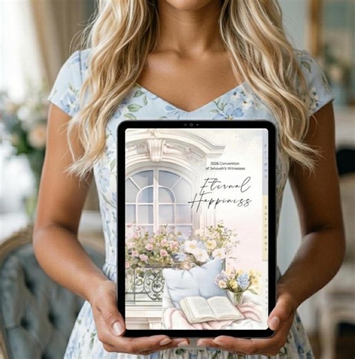 JW 2026 Convention Notebook | Eternal Happiness Jw Digital Planner | Jehovah’s Witnesses Notes | Goodnotes,notein,samsung Notes - Etsy