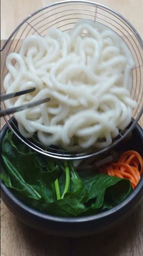 Braised Beef Udon Noodle Soup Recipe #shorts