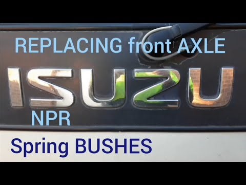 ISUZU NPR STEER AXLE SPRING BUSHES REPLACMRNT