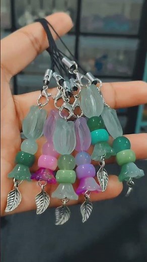 Phone Keychain & Straps #phonestrap #diy #charmaccessories