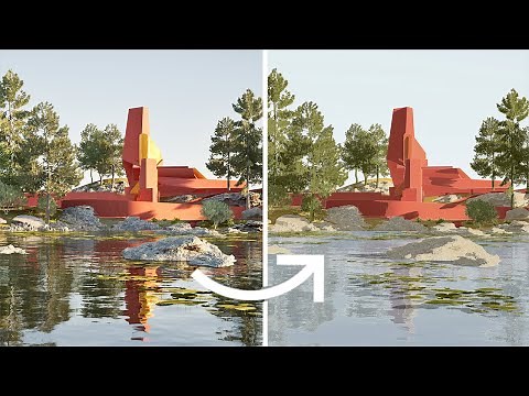 Cel-Shaded Render Effect from Twinmotion