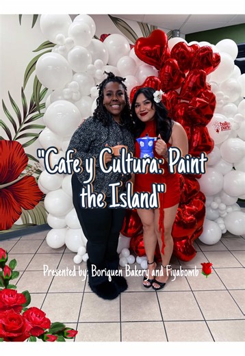 Borinquen Bakery: Paint the Island 🎨🏝️ I just want to start by saying this event was AMAZING ✨ From the people, to the food, to painting our Grekas—everything was such a vibe. Liv (aka Fiyabomb) really set the tone 💥 She helped everyone get comfortable with fun icebreakers, created space for real connection, shared advice, and even checked in on how everyone was doing mentally 🫶🏽. On top of that, she was right there offering her artist expertise and helping us with our pieces (and yes… she 