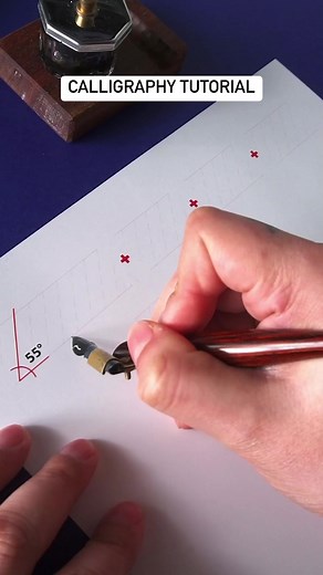 111K views · 2K reactions | Copperplate letter A | Made by Edgar | Facebook